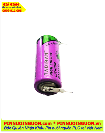 Pin Tadiran TL-2155; Pin nuôi nguồn Tadiran TL-2155 lithium 3.6v 2/3AA 1450mAh _Xuất xứ Israel